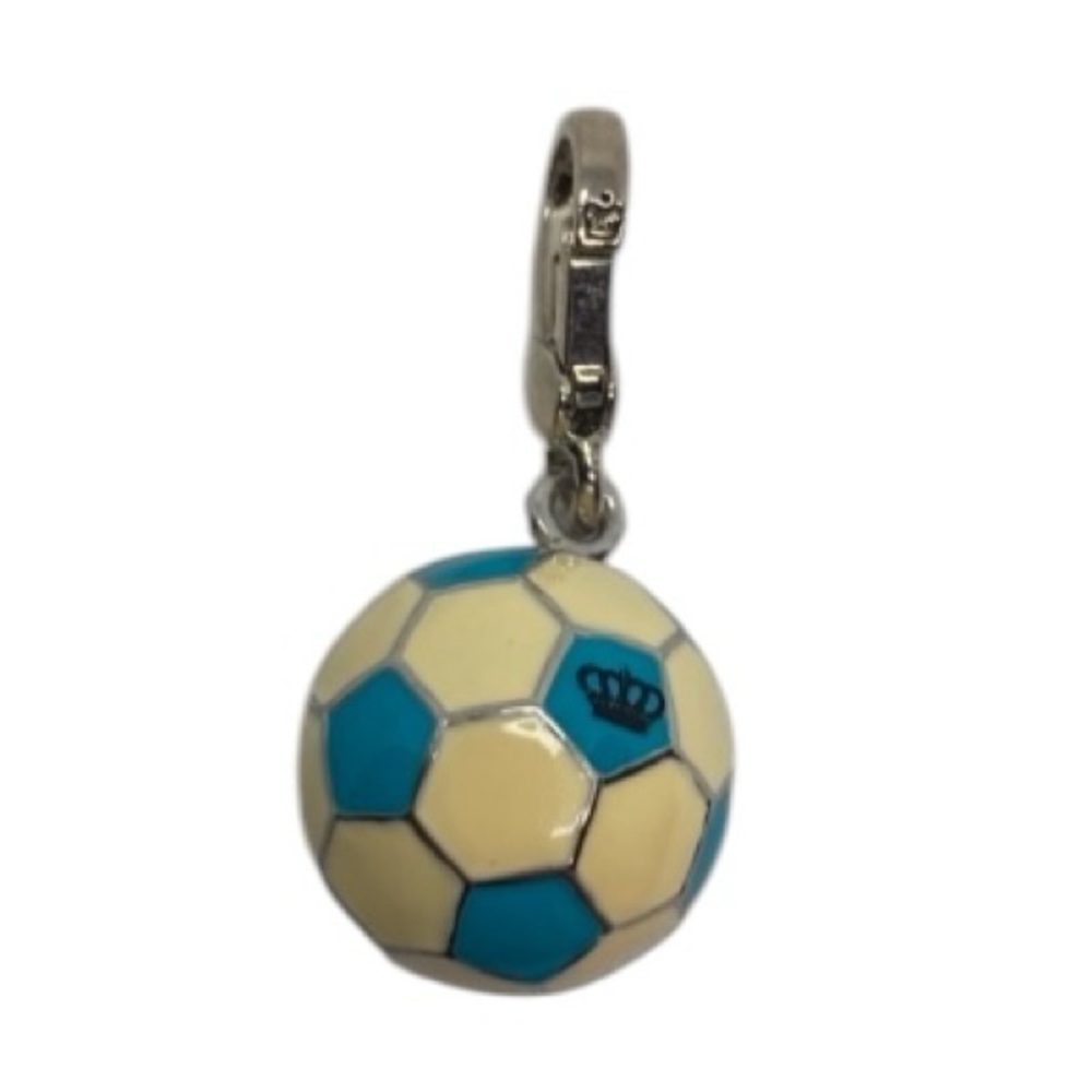 Juicy Couture Blue Soccer Ball Football Charm